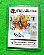 DOMINICK WOOD-ANDERSON AUTO ROOKIE CARD SEAHAWKS 2020 CHRONICLES DRAFT PICKS RC 