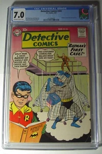 Detective Comics #265 (CGC 7.0) Buen estado/en muy buen estado, 1959, Batman/Robin, envío gratuito a EE. UU., origen - Imagen 1 de 3