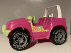 Barbie Pink And Green Jeep Wrangler Goodyear Tyres Mattel 1999
