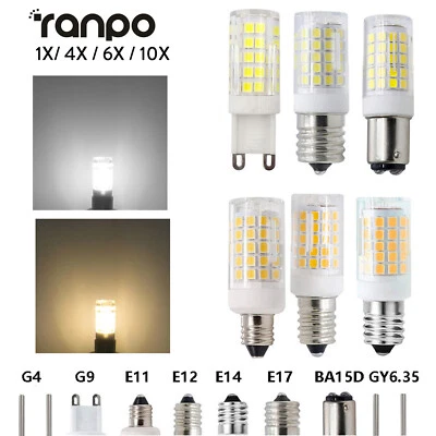 Led Ceramic Corn Lamp 7W Bulb 220V Ac Smd Light White Warm/Cool White 220V Home - Image 1 of 4