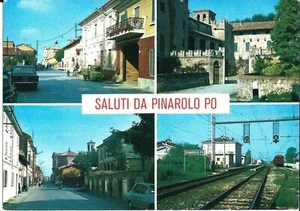 lm 091 1987 PINAROLO PO (Pavia) Saluti da... - 4 vedute -  VG - Ed. Fugazza - Imagen 1 de 1
