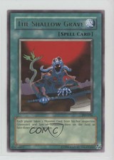2002 Yu-Gi-Oh! Pharaoh's Servant Unlimited The Shallow Grave (R) #PSV-036 4s2