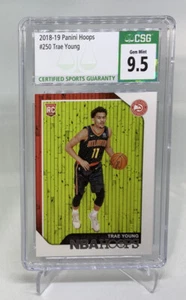 2018-19 Trae Young Panini Hoops Rookie RC #250 CSG 9.5 Gem Mint B04 - Picture 1 of 2