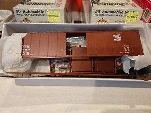 Proto 50' Single Door Box Car Kit GTW Line (2 x NIB) - Picture 1 of 3
