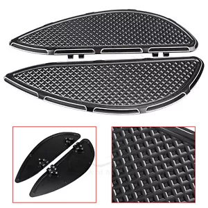 Tableros de piso estirados Black Diamond Driver para Harley Touring Electra Road Glide - Imagen 1 de 13