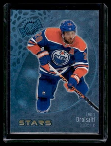 Leon Draisaitl 2022 Metal Universe Blue Spectrum #113 Edmonton Oilers - Picture 1 of 2