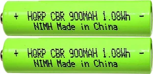 HQRP Two Batteries for Panasonic KX-TGA931T KX-TGA935B - Picture 1 of 8