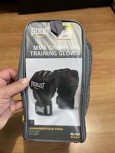 Everlast MMA Gloves Size S/M rrp £38 Grappling Mitt RRP £32.99 Gym Workout
