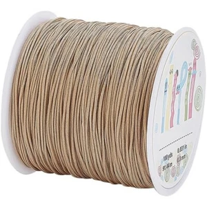 1roll 98.43yards/90m Nylon Thread BurlyWood 0.8mm about 98.43yards - Picture 1 of 7
