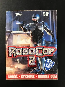 Topps RoboCop 2 Movie 1990 Trading Cards scatola da 36 confezioni sigillate in fabbrica - Foto 1 di 6