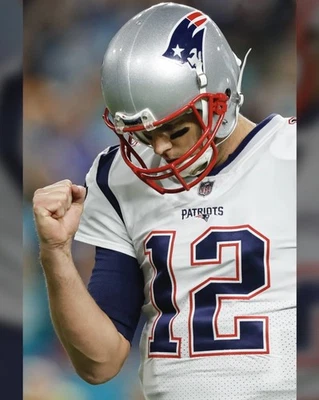 ‘TOM BRADY’ New England Patriots Greatest QB In NFL History 8X10 “LEGENDARY” NEW - Image 1 of 4