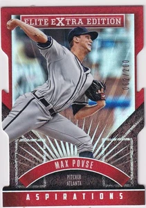 2015 Panini Elite Extra Edition Status RED Die-Cut 002/200 MAX POVSE #133 - Picture 1 of 2