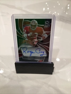 2024 Panini Spectra - Illustrious Legends Roger Craig #IL-RCG /149 (AU) - Image 1 of 2