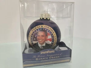 Kurt Adler Christmas Barack Obama 44th President 2009 Ornament 3", New - Picture 1 of 11