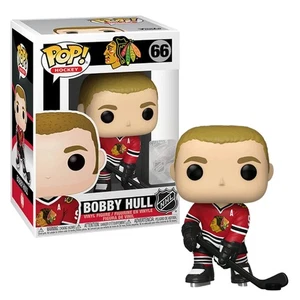 NHL Chicago Blackhawks Bobby Hull Pop! Vinyl Figure #66 OE - Foto 1 di 1