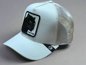 Goorin trucker cap The Panther white 1010381 One Size - Picture 1 of 2