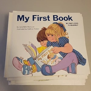 My First Steps to Reading Jane Belk Moncure ABC Set 24 HC Books O Missing Vtg - Picture 1 of 4