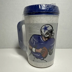 Dallas Cowboys versiegelt NFL 7 Eleven 7-11 Aladdin QB Thermobecher Tasse VERSIEGELT VTG - Bild 1 von 9