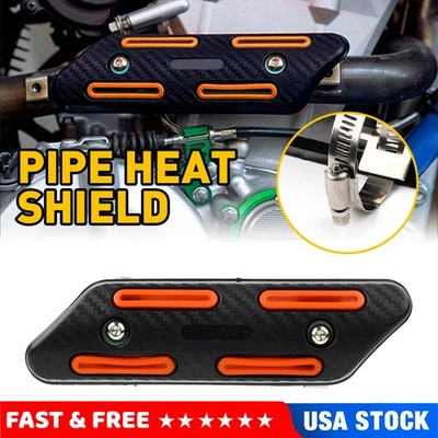 Pipe Heat Shield Guard Protector Cover For Kawasaki KX250F KX450F KXF 250 450 — 第 1/4 张图片