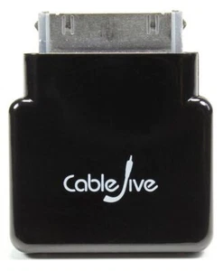 CableJive dockStubz +, Dock Ladeadapter, Schwarz - Bild 1 von 5