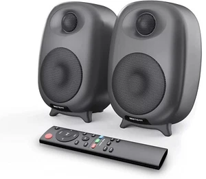 Bestisan Bookshelf Bluetooth 50W RMS Home 2.0 Neared Field Stereo Speakers Black - Picture 1 of 7