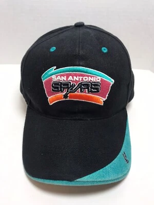 Gorra de béisbol vintage de los Spurs con logotipo antiguo verde NBA Twins Ent. Foto 1 de 4
