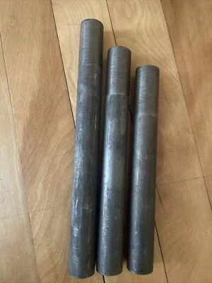 Vintage Unused 1" Threaded Track Fork Steering Tubes • 20, 22, or 25cm.  (NJ) - Image 1 of 2