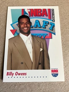 1991-92 Skybox Billy Owens #515 Rookie RC - Bild 1 von 2