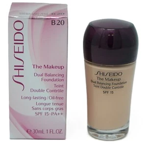 Shiseido The Makeup Dual Balancing Foundation, B20 Natural Light Beige , 30ml S - Bild 1 von 1