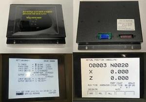 FANUC CRT LCD MONITOR FOR KF-M7099Y, TR-9DKYC AND MDT947B-1B PLUG AND PLAY - Picture 1 of 8