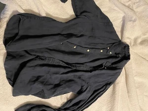 J Crew Men's Navy Button Up Medium size - Picture 1 of 2