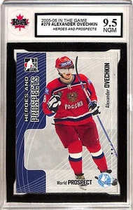 2005-06 ITG #279 Alexander Ovechkin Moscow DYNAMO Heros & Prospects KSA 9.5 - Picture 1 of 2