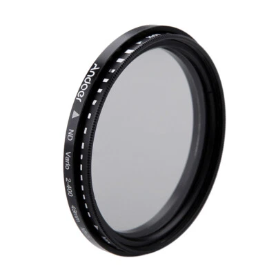 49mm  Filter Fader Neutral Density ND2-400 for Canon  DSLR  UK R5D9 - Image 1 of 4