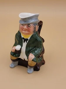 Kelsboro Ware Toby Jug Pitcher The Coachman /Drinking Man 3-3/4" EUC England - Picture 1 of 6