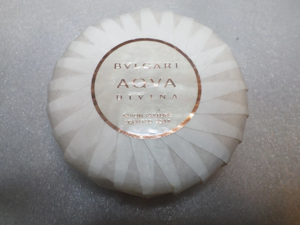 JABÓN PERFUMADO PARA HOMBRES BVLGARI AQVA DIVINA 5,3 OZ / 150 ML SELLADO Foto 1 de 3