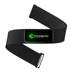 COOSPO H9Z Wiederaufladbarer Herzfrequenzmesser BT5.0ANT+ für Garmin wahoo - Picture 1 of 7