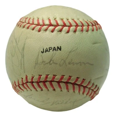 1971 KC Royals Team Signed Autographed Baseball Lemon Piniella 23 Signatures - Image 1 of 4
