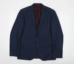 SIGUIENTE Chaqueta Traje Chaqueta Hombre Poliéster Azul Talla 40 Regular - Imagen 1 de 10
