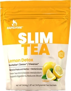Weight Loss Slimming Detox Tea for Flat Stomach Boost Metabolism Reduce Bloat 1 - Picture 1 of 6