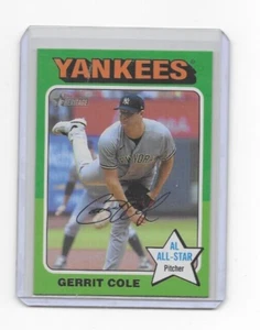 2024 Topps Heritage Gerrit Cole Color ALL STAR NEW YORK YANKEES - Bild 1 von 2