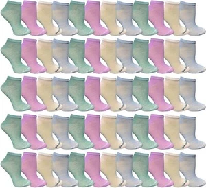 60 Pair Yacht & Smith Unisex Low Cut Sport Socks Thin Comfortable & Breathable - Picture 1 of 2