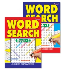 2 x A4 Large Print Word Search Puzzle Book Books 272 Puzzles Pages Trivia Uk - Picture 1 of 9