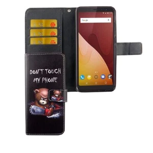 Etui Komórka Ochrona do Wiko View Case Cover Pokrowiec Wallet Etui Etui na telefon komórkowy Bumper - Zdjęcie 1 z 6