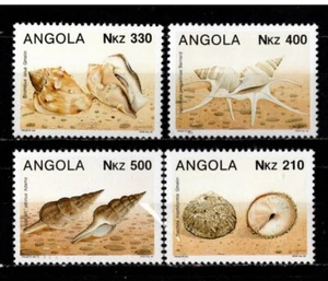 Angola, Sc #863-66, MNH 1983, Seashells, Marine Life - Picture 1 of 1