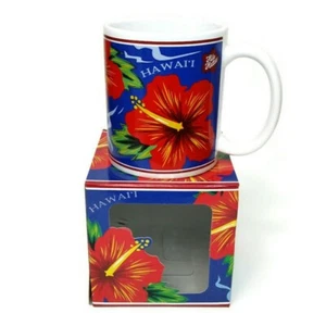 Taza de flores de hibisco Hilo Hattie Island Heritage 1996 de colección la tienda de Hawai nueva en caja - Imagen 1 de 12