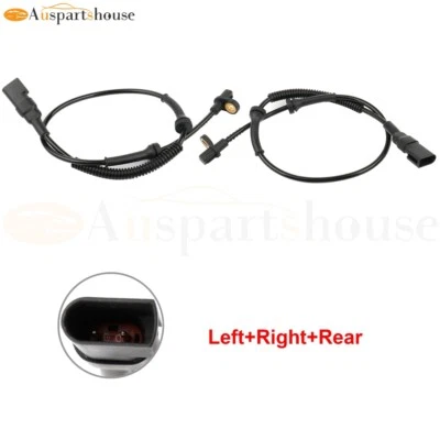 2x Sensor de velocidad ABS trasero del lado del conductor y del pasajero para Ford Transit ALS1885 2010 Foto 1 de 4