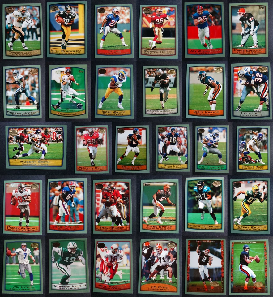 1999 Topps Collection Football Cards Complete Your Set U Pick From List 181-357 - Image 1 of 1