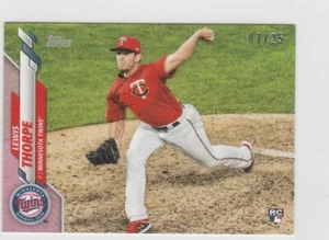 Topps Mini Pink 2020 25/07 Lewis Thorpe #97 Rookie RC Minnesota Twins - Imagen 1 de 1