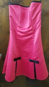 Jessica McClintock Prom/Party Dress Fuchsia Size 3 - Picture 1 of 3