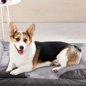 Large Orthopedic Memory Foam Pet Dog Bed Jumbo Soft Mattress Removable Cover New - Picture 1 of 22